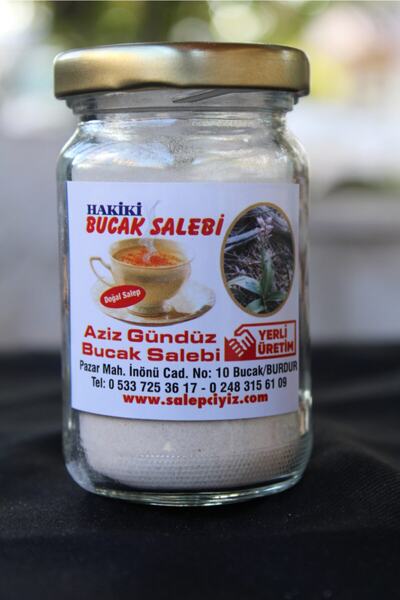 Aziz Gündüz Bucak Salep 50 Gr %100 Sahlep Dondurma Salep