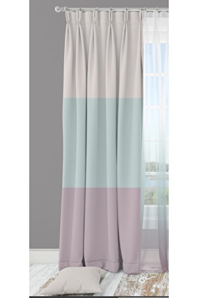 Alacastore 3 Renkli Dijital Baskı Fon Perde