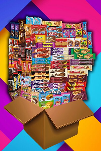 Ülker Çoklu Mega Avantaj Çikolata Paketi - 87 Parça