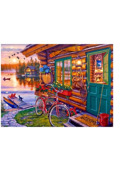 Rölyef Sanat Evi Kâğıt Rölyef Poster - Manzara Resimleri - 35x50 (10 ADET)