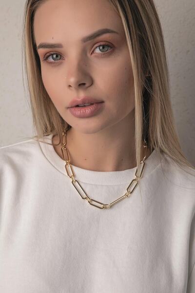 moda aksesuar Gold Zincir Kolye