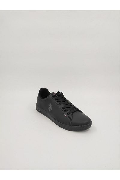U.S. Polo Assn. Pantofi negri pentru bărbați As00477529100548981 Franco Dhm