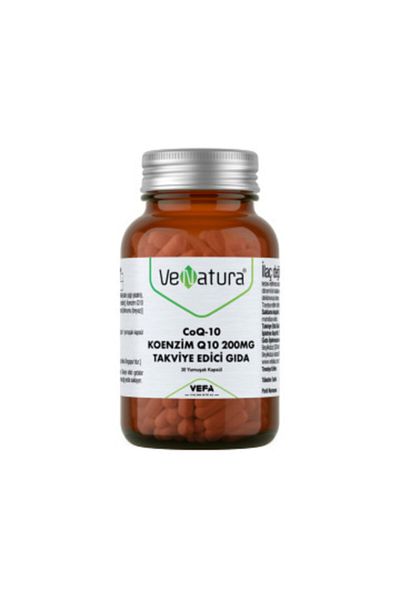 VeNatura Coq10 Coenzyme Q10 200 Mg 30 Capsules