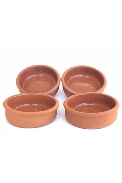 Topsan Natural Clay Casserole Set Large Size 4Pcs Tpsn803