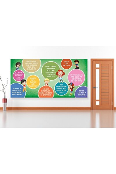 okul posterleri Good Behaviours