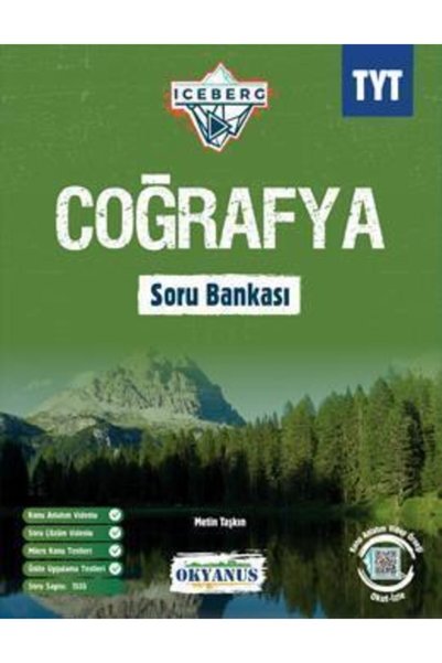 Okyanus Yayınları TYT Iceberg Coğrafya Soru Bankası / Metin Taşkın / Okyanus ...