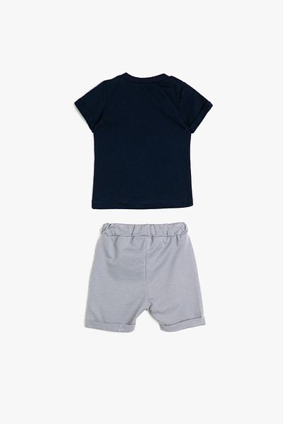 Koton Kids Baby Boy szürke baba szettek 0YNB14364OK