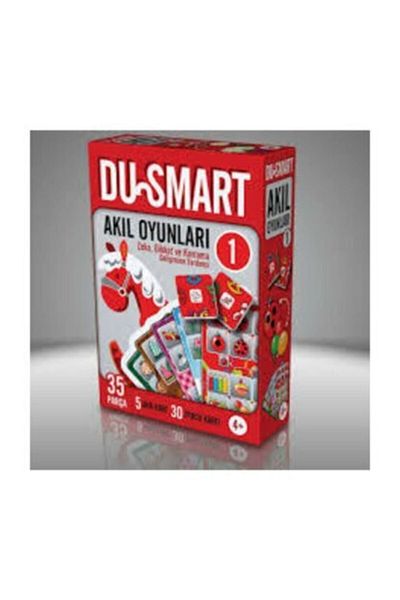 Duru Çocuk Yayınları Du Smart Mind Games -1 (Preschool Mind Games +4)