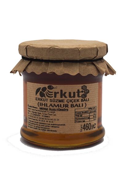 Erkut Süzme Çiçek Balı (erzurum) 460 Gr