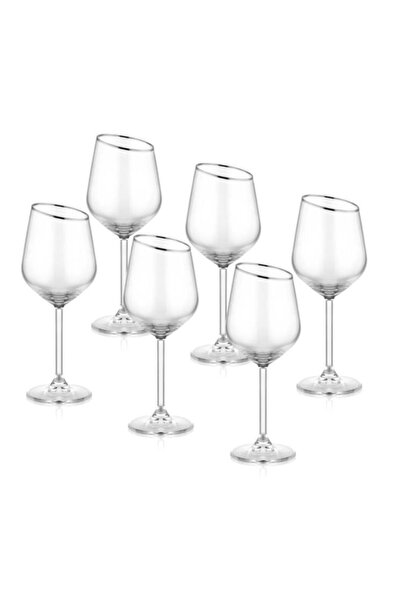 The Mia Gına Silver 6-Piece Goblet 350cc