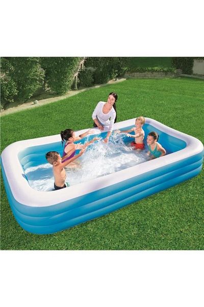 Bestway Sisme Aile Havuzu 305x183x56cm 54009 Trendyol