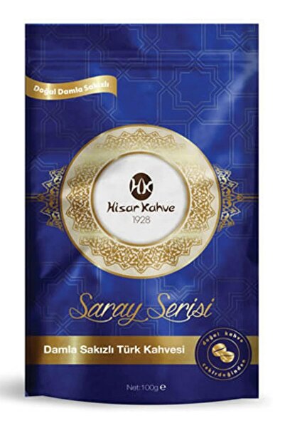 Hisar Kahve Saray Serisi Damla Sakızlı Türk Kahvesi 100 gr 8690663665016