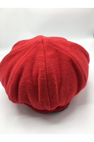 GONCA ŞAPKA Luxury Baretta Beret with Chain
