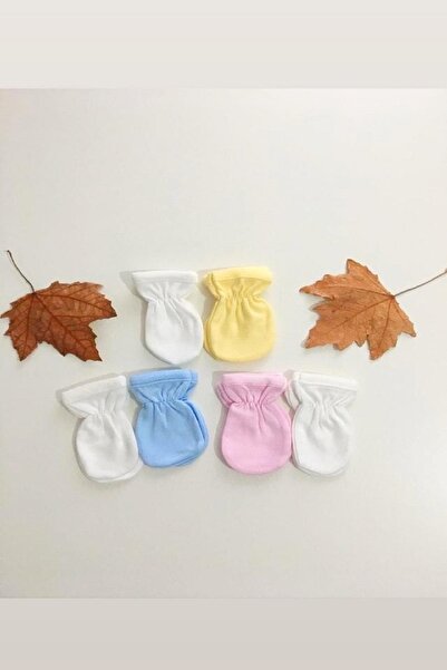 Moda LESSE Bebek Renkli 6 Çift Eldiven