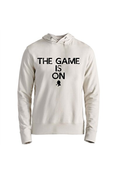 Alfa Tshirt Unisex White Printed Sweatshirt