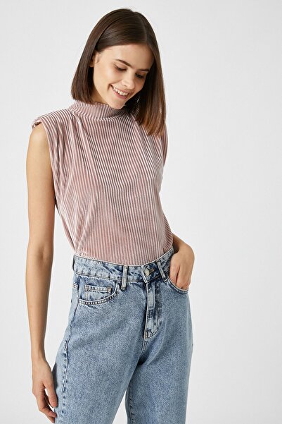 Koton Női rózsaszín póló 1KAK13461EK