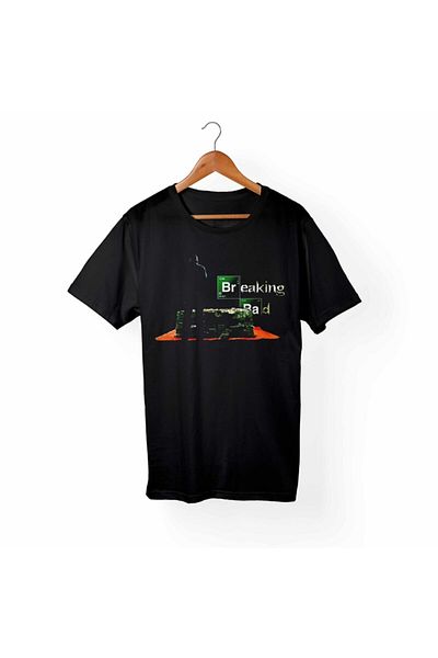 Alfa Tshirt Breaking Bad Heinsenberg Unisex Black T-shirt