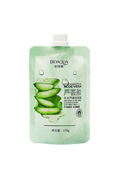 Bioaqua Aloe Vera Soothing Moisturizing "Instant Cure" Gel Mask 170 gr