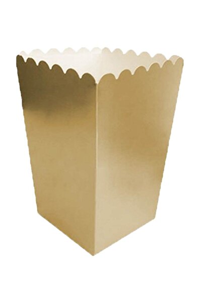 Parti dolabı Gold Renk Patlamış Mısır Kutusu