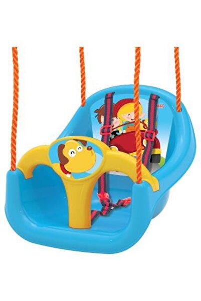 DEDE Çocuk Emniyet Kemerli Ipli Salıncak