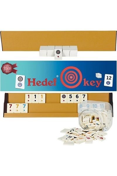 ESER Luxury Large Size Target Plastic Okey Set