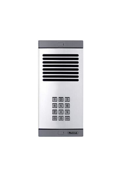 Multitek Gri Mb 03 Isıklı Tel Tus Tak Kapı Paneli Mul-9g 02 03 0000