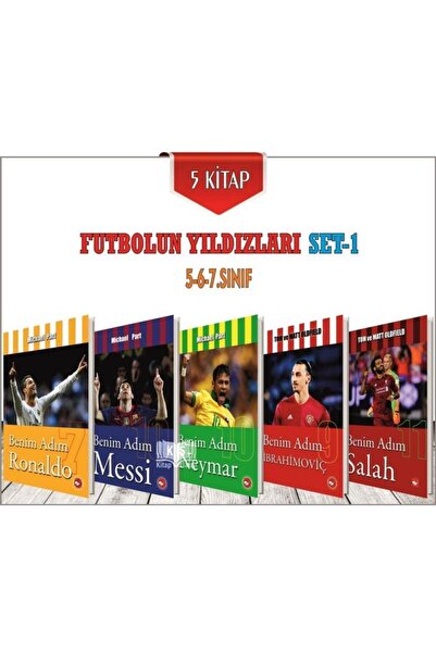 Beyaz Balina Yayınları Futbolun Yıldızları Set 1 5 Kitap -