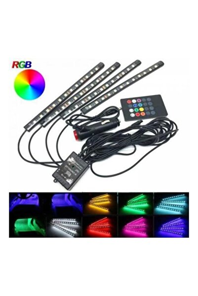 Eng Rgb 8 Renkli Araç Içi Ayak Altı Led Aydınlatma