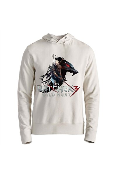 Alfa Tshirt Unisex Kids Ecru The Witcher Sweatshirt