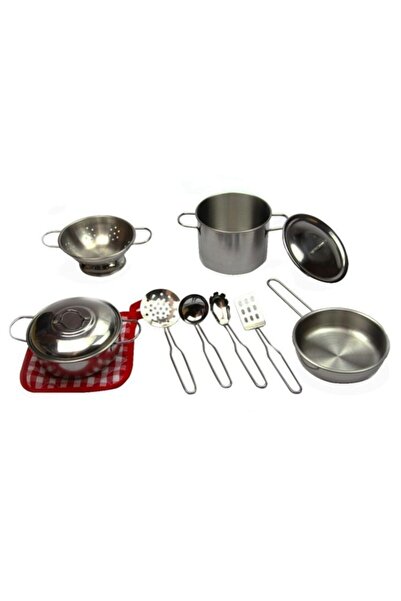 Vardem Oyuncak Paslanmaz Çelik Tencere Seti