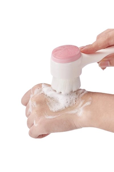 ZEYNABEAUTY Double Sided Facial Cleansing Brush