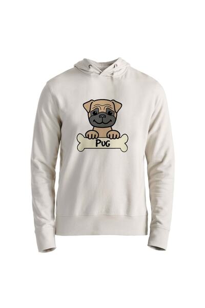 Alfa Tshirt سويت شيرت منقوش باللون البني الفاتح للأطفال