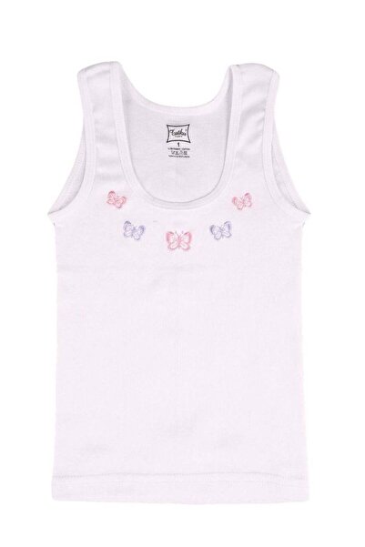 Tutku Girl's Pink Strappy Tank Top 181