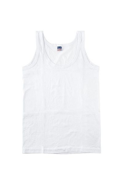 Berrak Pachet de 11 1501 Tricou alb cu bretele pentru copii