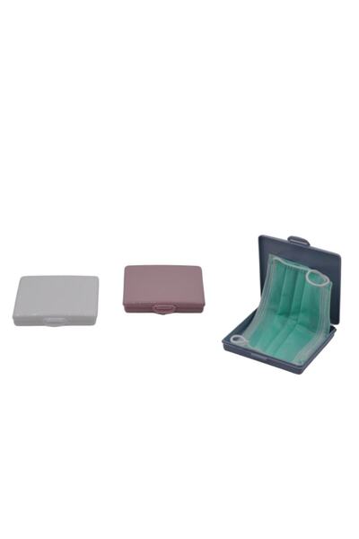 5DM Kolay Taşınabilir Yer Kaplamayan Plastik Mini Maske Saklama Kutusu