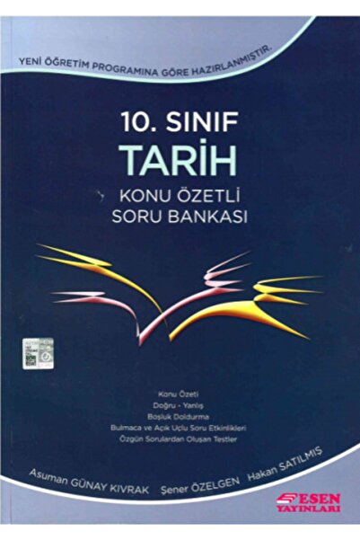 Esen Yayınları 10. Sınıf Tarih Konu Özetli Soru Bankası