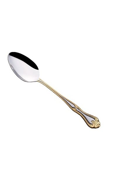 Nehir Lalezar Gold Gold Tablespoon - 12 Pieces Tablespoon
