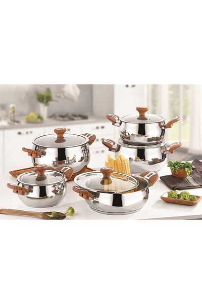 Kahramanlar Kardelen Wooden Set of Five 10 Pieces 20295-a