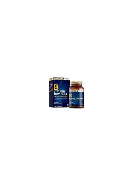 Nutraxin Vitamin B Complex - 60 Tablets, Additive to Normal Energy Formation