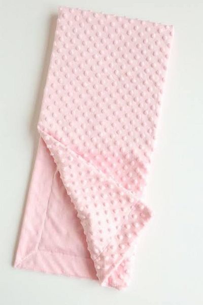Bebitof Baby Two Layers Chickpea Velboa Pink Baby Blanket