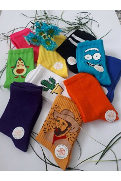 çorapdunyam Unisex paket od 10 parova parfumiranih mešovitih koledž teniskih ...