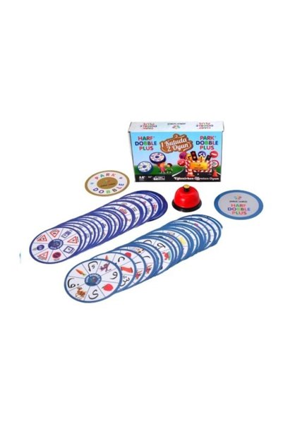 Harf Dobble Plus - Park Dobble Plus 1 Kutuda Iki Oyun