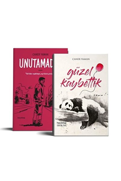 hayykitap Caner Yaman Seti / Unutamadım - Güzel Kaybettik
