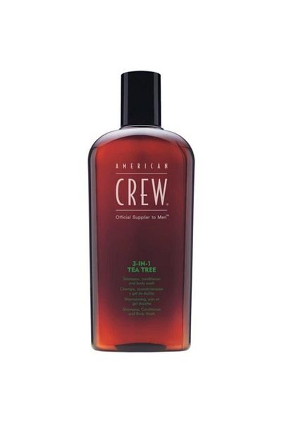American Crew شامبو وغسول الجسم 3 في 1 بشجرة الشاي - 250 مل