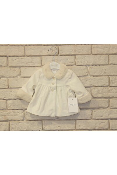 MAYORAL Baby Girl Ecru Velvet Coat