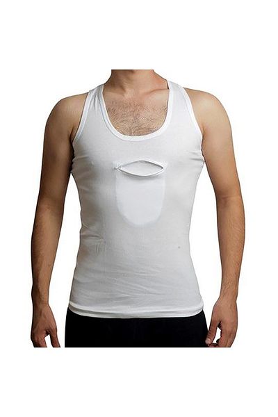 ZemzemHac Zippered Pocket Men's Women's Hajj Umrah Tank Top - 5