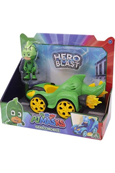 GIOCHI PREZIOSI Lisanslı Pj Maskeliler Hero Blast Araba + Figür