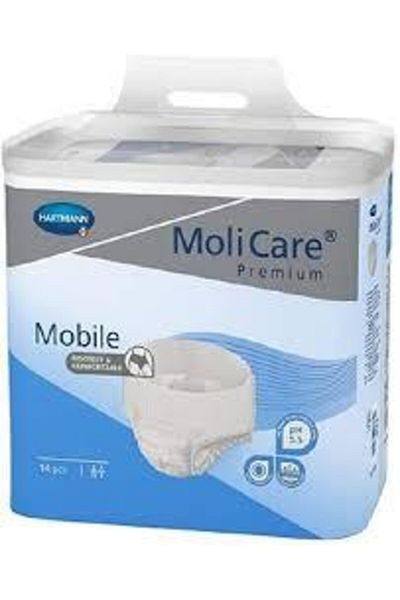 Hartmann Molicare Premium Mobile 6 Drop Panty Diapers Blue Small 14 Pcs