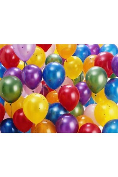 Partimarka Metallic Pearlescent Colored Balloon