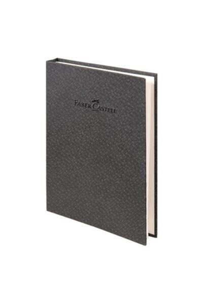 Faber Castell Unlined Bamboo Notebook A5 Hardcover Dark Gray 140yp